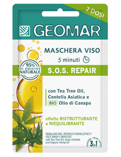 Maschera Viso SOS Repair - 2x7,5ml