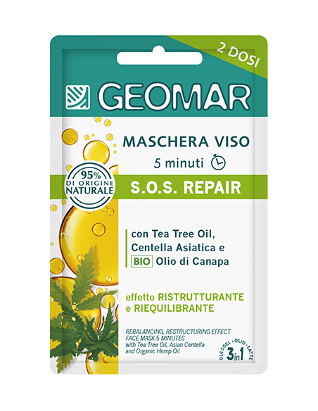 Maschera Viso SOS Repair - 2x7,5ml