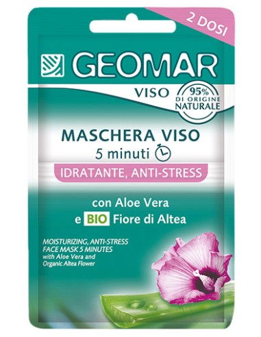 Maschera Viso Idratante Anti-Stress - 2x7,5ml