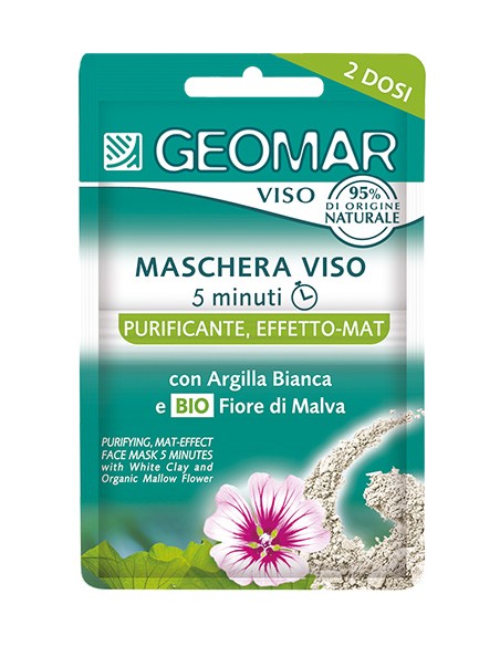 Maschera Viso Purificante Effetto Mat - 2x7,5ml