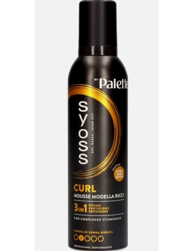 Palette Syoss Mousse Modella Ricci 3 in 1 250ml