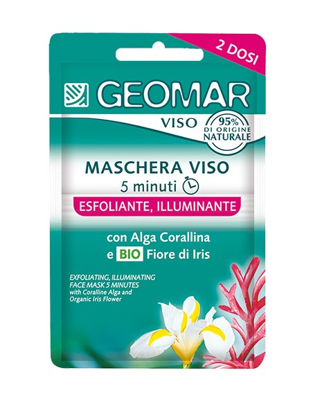 Maschera Viso Esfoliante Illuminante - 2x7,5ml